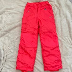 Girls Champion Pink Snow/Ski Pants